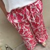 Pantalon Fluide Grande Taille Rose - Dream By C